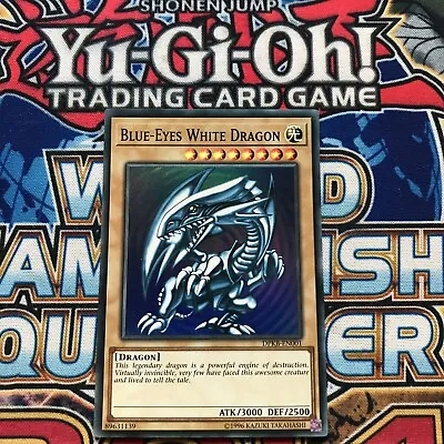 Blue-Eyes White Dragon DPKB-EN001 Super Rare (NM/M) - Duelist Pack Kaiba YuGiOh! • $37.87