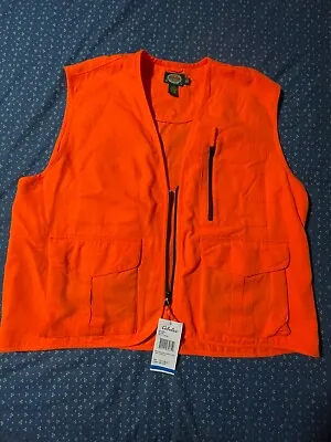 Cabela's Orange Hunting Vest XL (Blaze) M11-VT-006R (NEW W/Tags) • $39.95