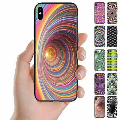 For OPPO Phone Series - Optical Illusion Print Back Case Mobile Phone Cover #1 • $9.98