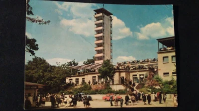 £0.87 • Buy Beautiful Old Post Office Berlin East GDR Mill Tower Restaurant Café Terrace Gel. 1968 Bo37