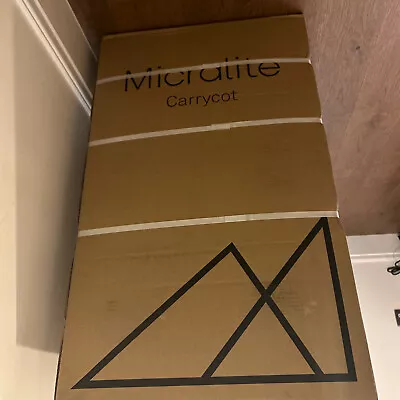 £79.99 • Buy Micralite TWOFOLD SMARTFOLD CARRYCOT EVERGREEN Baby Toddler BN RRP £280