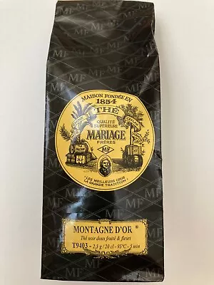 Mariage Freres Montagne D`Or Loose Black Tea French 3.5 Oz 100 Gr Bag France • $39.99