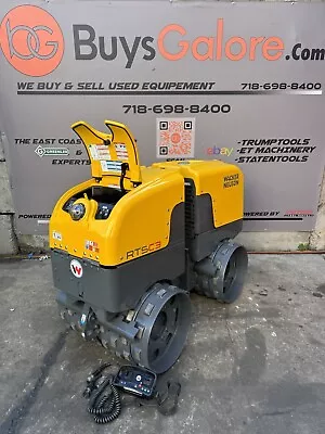 2018 Wacker Neuson RTSC3 Remote Controlled Trench Compactor Roller 317 Hrs VIDEO • $16499.99