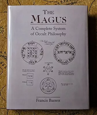 Hardcover - The Magus By Barrett : RARE OCCULT BOOK MAGICK AGRIPPA NATURAL MAGIC • $599