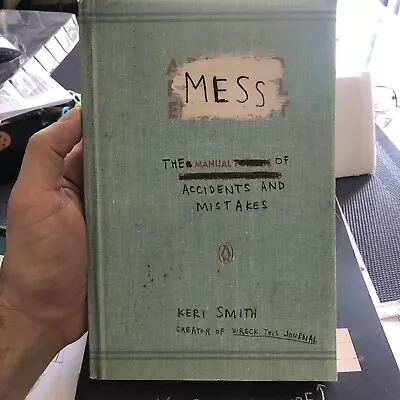 Mess : Manual Of Accidents & Mistakes Keri Smith NEW Adult Journal Activity Book • $8.99