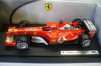 Ferrari F2003-GA Michael Schumacher 2003 Season Mattel 1.18 Scale • £56