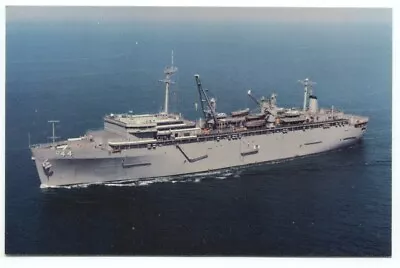 U.S.S. Shenandoah AD-44 Destroyer Tender US Navy Postcard • $1.99