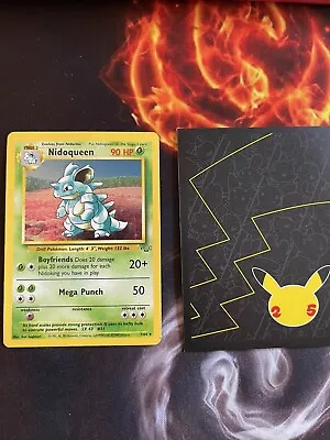 $16.90 • Buy 🌿Nidoqueen 7/64 Holo Rare Vintage WotC Jungle Pokemon Card🍃188💎 NM Near Mint