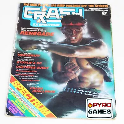 Crash Magazine - Issue 44 - September 1987 - Renegade • £10.95