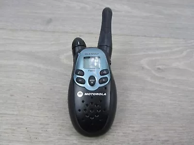 Motorola Talkabout T5000 Walkie Talkie Two-Way Radio Black Tested & Ready • $11.17