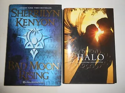 Sherrilyn Kenyon Bad Moon Rising HB/DJ 1st Ed. Halo Alexandra Adornetto HB/DJ • $10.99