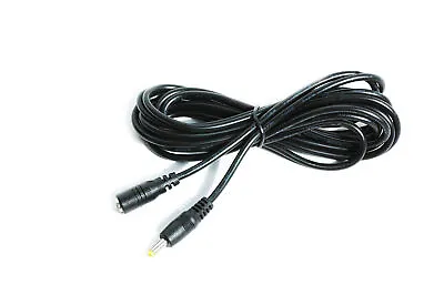 £5.99 • Buy 3m Extension Power Lead Charger Cable Black For Sony NV-U72T, NVU72T GPS Sat Nav