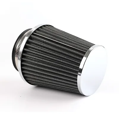 3  Universal Car Cold Air Intake Cone Pod Filter Tapered High Performance • $13.86