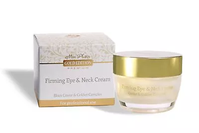 Mon Platin Dead Sea Gold Edition Anti Wrinkle Eye & Neck Cream Black Caviar 50ML • $26.95