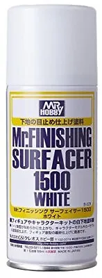 Mr. Hobby B529 Mr. Finishing Surfacer 1500 White Spray Paint 170ml - US • $37.38