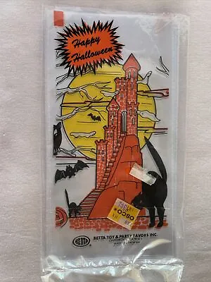 Vintage 80s Halloween Treat Bags 35 Count By Betta Toy & Party Favors • £19.29