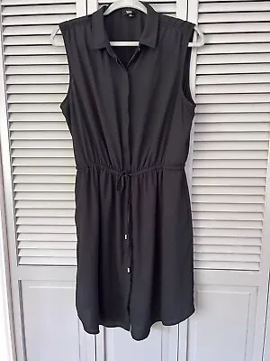 Mossimo Target Sleeveless Dress Lined Cinched Waist Pockets Size XL Business • $15.99