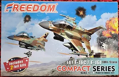 Freedom IAF F-16C F-16I SUFA / STORM Compact Series Egg Plane 2 Kit & Weapon • $42.50