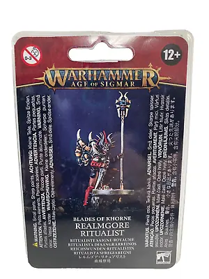 Warhammer Realmgore Ritualist Blades Of Khorne AOS Age Of Sigmar 83-22 • $21.99