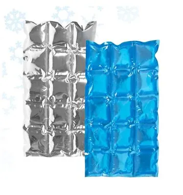 Reusable Flexible Gel Ice Pack For Cool Box Fridge Freezer Lunch Travel Cooler • £4.25