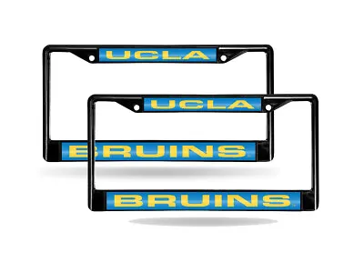UCLA Bruins Black Metal Laser License Plate Frame - Set Of 2 • $49.99