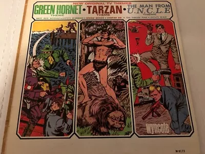 Rare 33.3 Rpm LP Record Green Hornet Tarzan Man From Uncle On Wyncote • $7