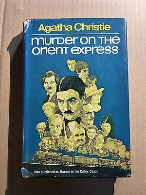 MURDER ON THE ORIENT EXPRESS By Agatha Christie  Vintage Dodd Mead BCE Hardcover • $10.99