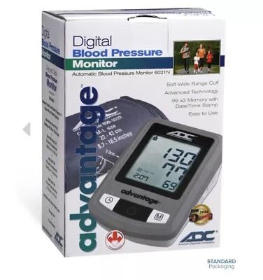 ADC Advantage Automatic Digital Blood Pressure Monitor 6021N (Brand New) • $42.94