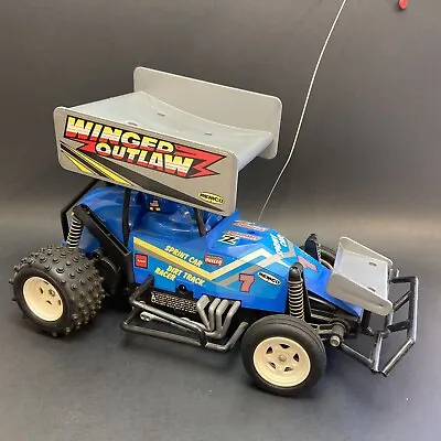 $247.49 • Buy Vintage Remote Controlled RC Sprint Car Winged Outlaw Azrak Hamway 1987 Toy