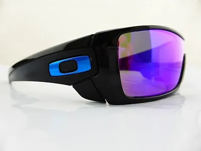 $209 • Buy Oakley BATWOLF Sunglasses Polished Black - Prizm Sapphire Lens + Bonus Icons
