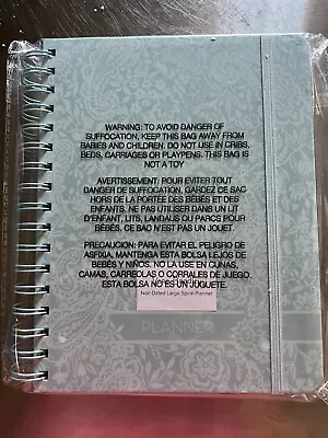 Vera Bradley Non-Dated Large Spiral Planner Eden Paisley Mint New • $19.99