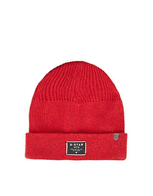 G Star Euston Oil Red Beanie Hat - Brand New With Tags • £17.99