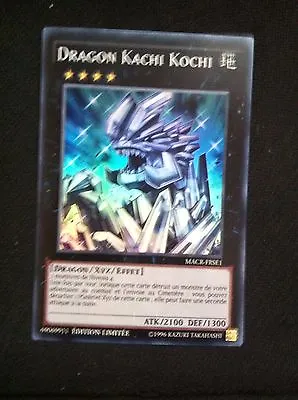 YUGIOH Dragon Kachi Kochi: MACR-FRSE1 -VF/Super Rare - • $1.57