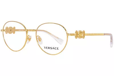 Versace VK1002 1002 Eyeglasses Frame Youth Kids Girl's Gold Full Rim Style 46mm • $69.95