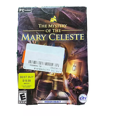 Mystery Mary Celeste Hidden Object PC CD ROM 2009 City Sea Secrets Computer Game • $9.97