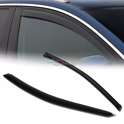 For 06-11 Civic Coupe 2d Smoke Tint Window Visor Shade/vent Wind/rain Deflector • $30.56