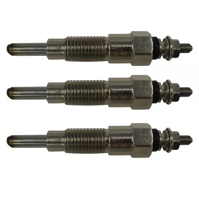 3 GLOW PLUGS Fits Kubota B5100DP B5100EP B6100D-P B6100E-P B6100HST-D B6100HST-E • $21.99