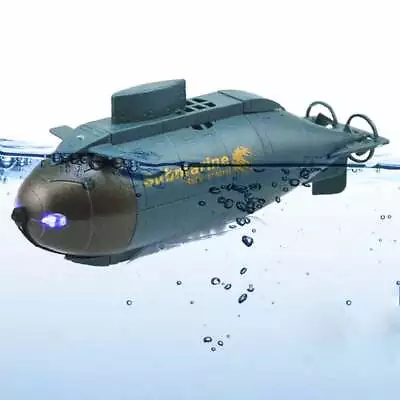 Mini Submarine RC Submarine Remote Control 6 Channels Electric Diving Ship Boat • $35.69