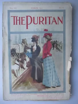 The Puritan Magazine - March 1900 - Frank Munsey Publication • $10.99