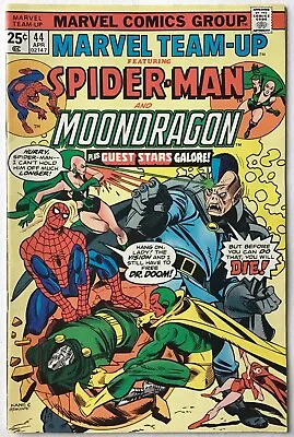 Marvel Team-Up 44 Spider-Man Moondragon FN+  1976 Will Combine Shipping • $6.28