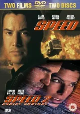 Speed/Speed 2 - Cruise Control DVD (2004) Keanu Reeves De Bont (DIR) Cert 15 2 • £2.43