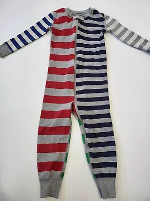 Hanna Andersson Mixed Stripe One Piece Pajamas Size 90 (3T) • $12.50