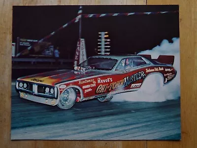 Vintage NHRA Drag Racing- CHI-TOWN HUSTLER-1973  King Of Kings  Winner-CAPITOL • $18.99