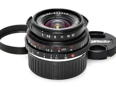 Voigtlander Color Skopar 21mm F4 P Ultra Wide Angle Prime Lens For Leica M F/S • $498