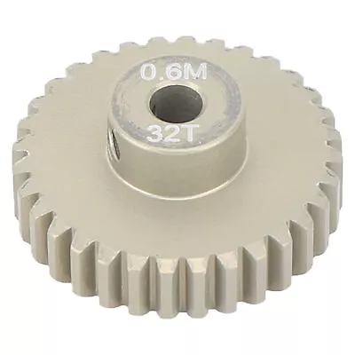 £4.24 • Buy (32T)0.6M Pinion Gear Set Pinion Gear Set Low Running Noise For 1/8 1/10