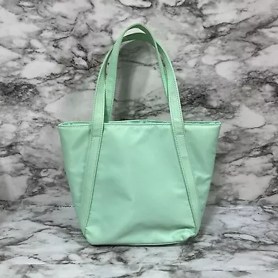 Nordstrom BP. Tote Bag Womens Medium Mint Green Imitation Leather Lightweight • $11.44