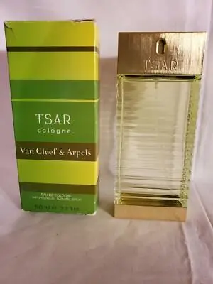 Vintage TSAR COLOGNE By VAN CLEEF & ARPELS HUGE 3.3oz 100ml RARE *FREE SHIPPING* • $349