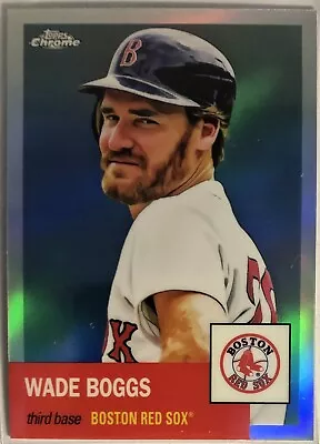 2022 Topps Chrome Platinum Anniversary Wade Boggs REFRACTOR #23 • $1.99