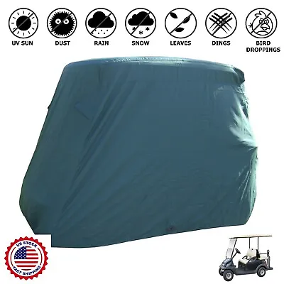 4 Passenger Seater Golf Cart Storage Cover Fits EZ GO Club Car Yamaha - Green • $69