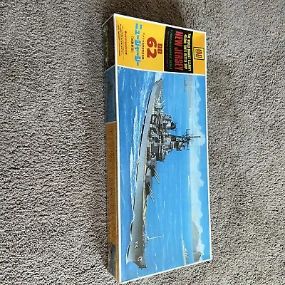 NOS Otaki 1/600 Scale USS New Jersey BB-62 Model Ship Kit New Sealed Motorized! • $100